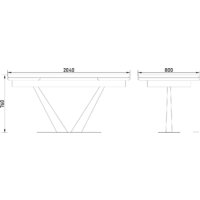 Аврора Ле-ман 140-204x90 (графит wacom pulido/черный матовый) Image #17