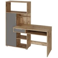 НК-Мебель Квадро 74264629 (дуб вотан/графит)