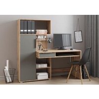 НК-Мебель Квадро 74264629 (дуб вотан/графит) Image #3