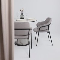 Lepremo AV 2317 МДФ+керамика 900 (белый матовый Snow White/черный+HPL виктори натуральный) Image #10