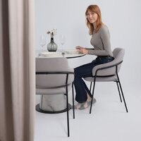 Lepremo AV 2317 МДФ+керамика 900 (белый матовый Snow White/черный+HPL виктори натуральный) Image #12