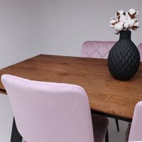 ОКА Сангай 136-196x80x80 (дуб мореный/черный) Image #9