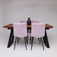 ОКА Сангай 136-196x80x80 (дуб мореный/черный) Image #10