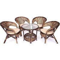 TetChair Pelangi 02/15 4 кресла (грецкий орех)