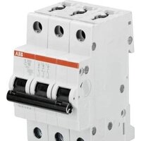 ABB S203-C1.6 3P C 1.6A 6kA 3M 2CDS253001R0974