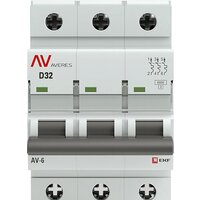 EKF Averes AV-6 3P 32A (D) 6kA mcb6-3-32D-av Image #3